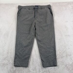 Todd Snyder Trouser Pants in Grey 100% Wool Men 2XL 42x26 Drawstring Designer